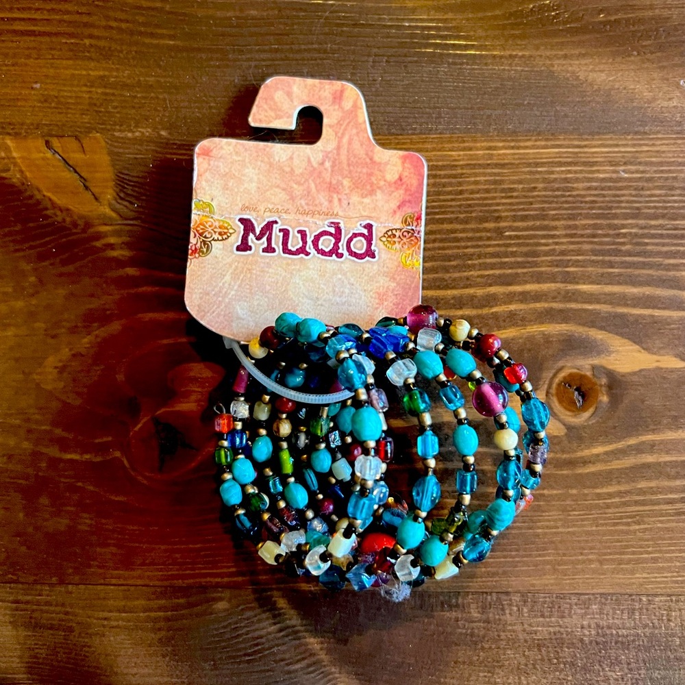 Mudd Multicolor Wrap Bracelet